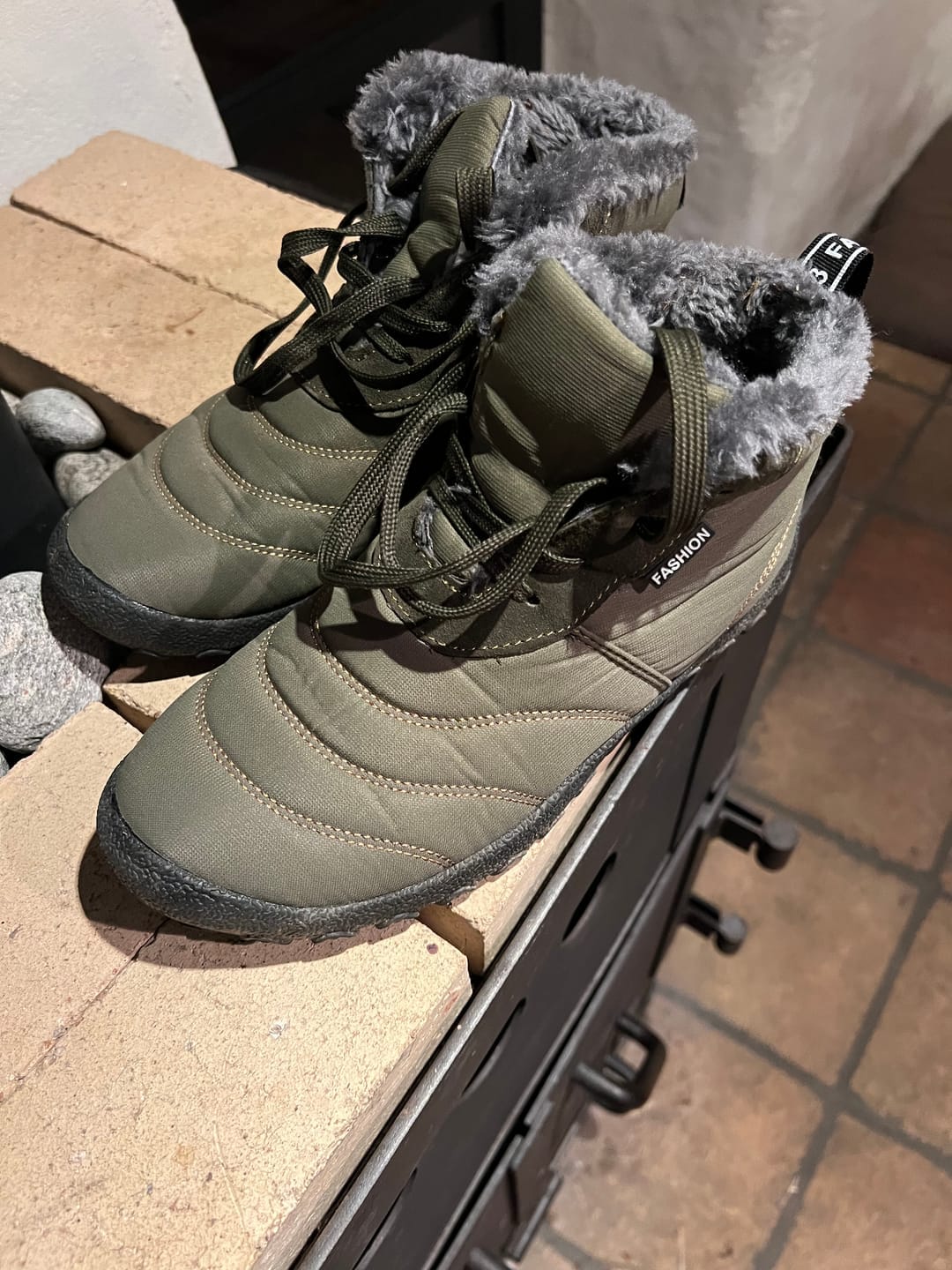 Customer photo review of Winter Pro - Waterproof Barefoot Shoes