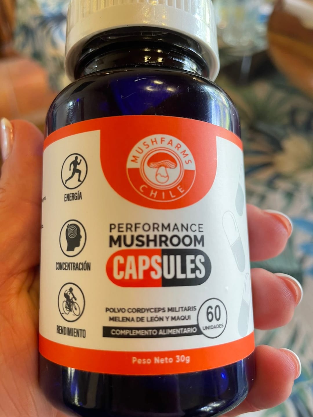 Customer photo review of Capsulas Performance