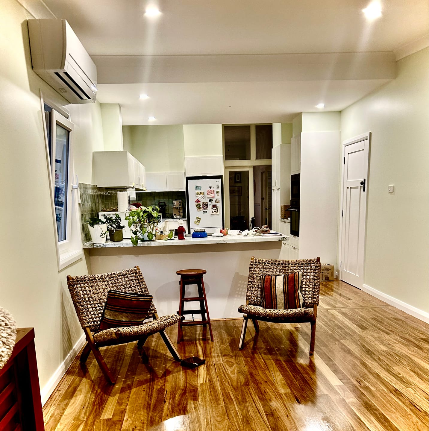 Customer photo review of Bravo Stool | Step Ladder | Mahogany & Teak