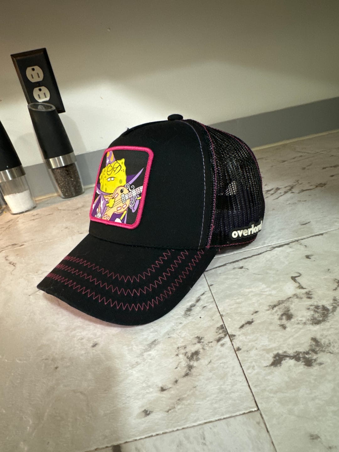 Customer photo review of OVERLORD X SpongeBob: Goofy Goober Trucker Cap