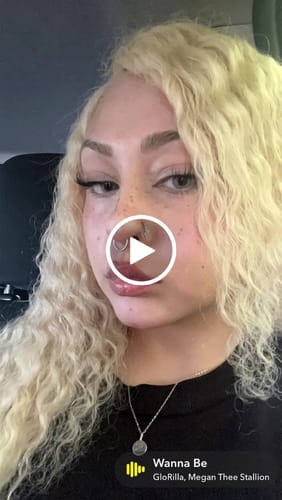 Customer video review of FANTASY SNOW FLAKE Prescription Colored Contact Lenses