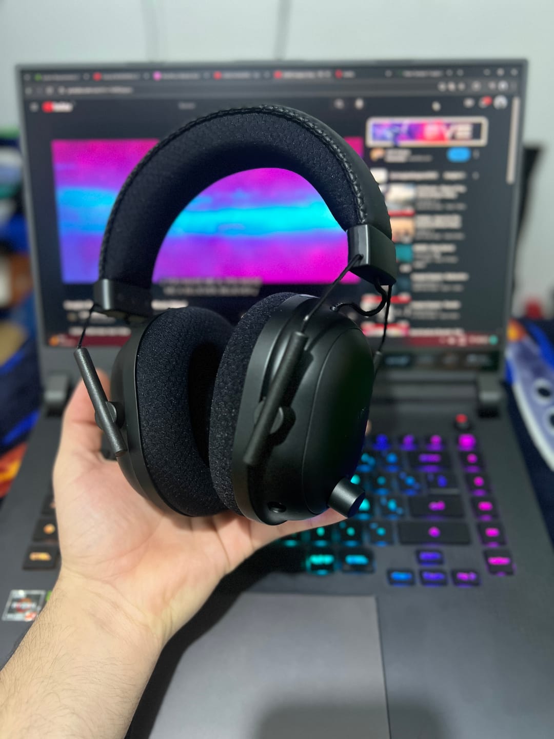 Customer photo review of Audifono Gamer Razer Blackshark V2 Pro Version 2023 Black