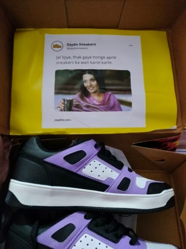 Customer photo review of ASH Black Purple