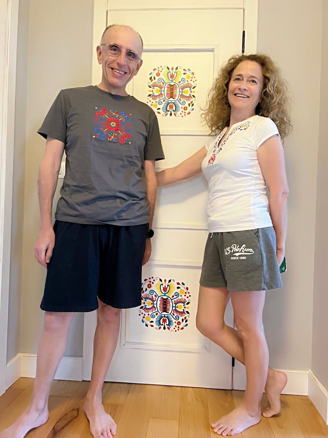Customer photo review of Тениска с V-деколте "Плодородие"