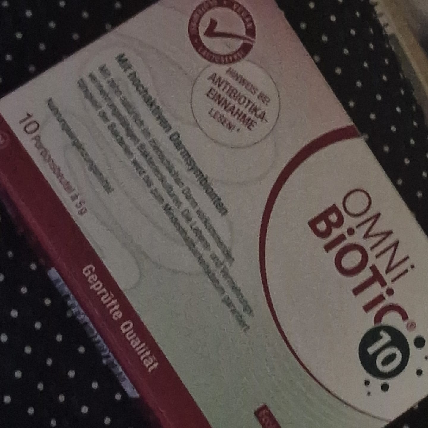 Customer photo review of OMNi-BiOTiC® 10