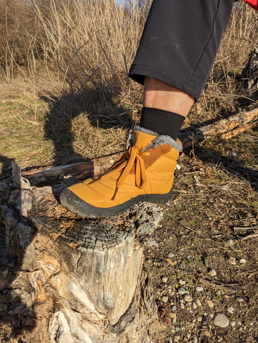 Customer photo review of Winter Pro - Waterproof Barefoot Shoes