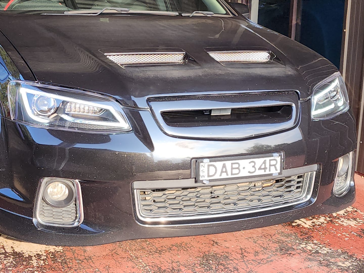 Customer photo review of White LED Headlight Globes