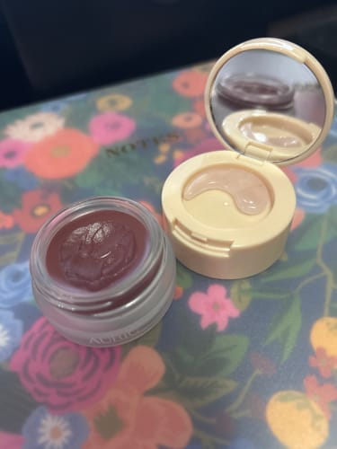 Customer photo review of Plush Ritual Ceramide Lip Treatment - Tints