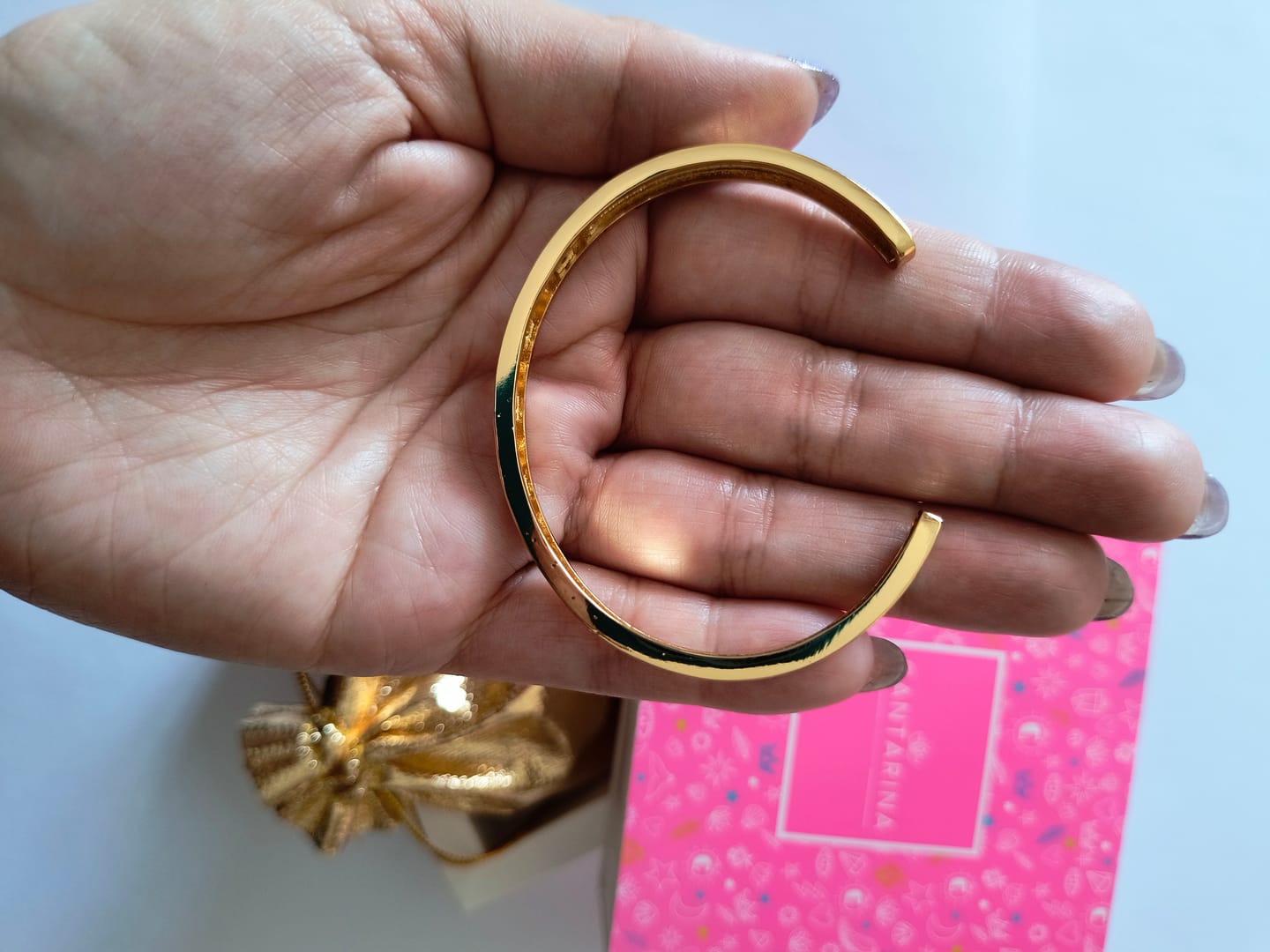 Customer photo review of PULSERA BOR ESCLAVA SHINE