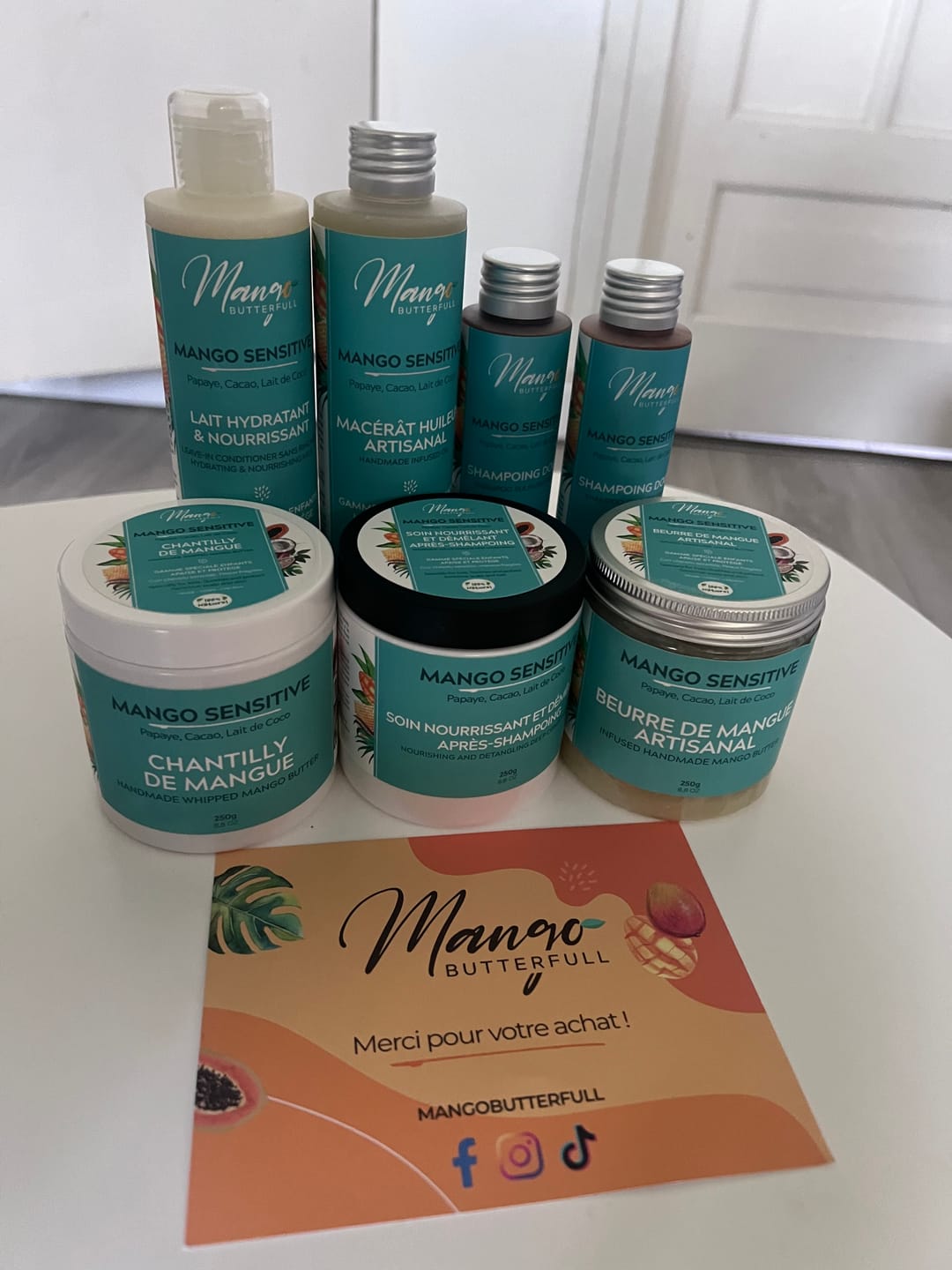 Customer photo review of Pack routine Mango SENSITIVE