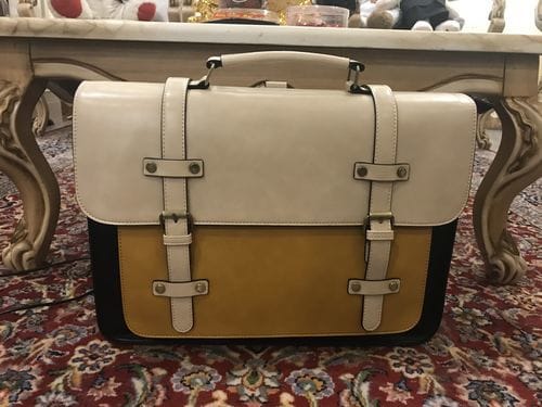 Customer photo review of Sombre Vintage Briefcase