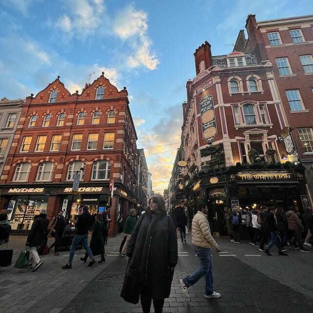 Customer photo review of Longline Avant Garde Black Quilted Women's Coat