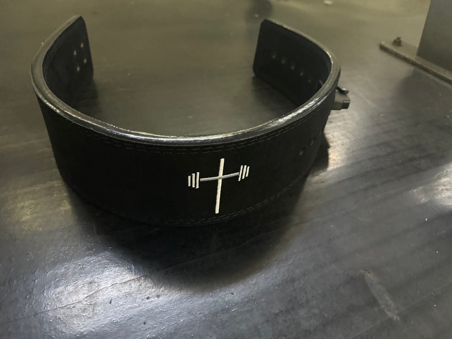 Customer photo review of 10MM Premium Lever Belt