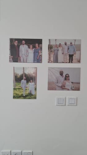 Customer photo review of יצירת פוסטר מתמונה