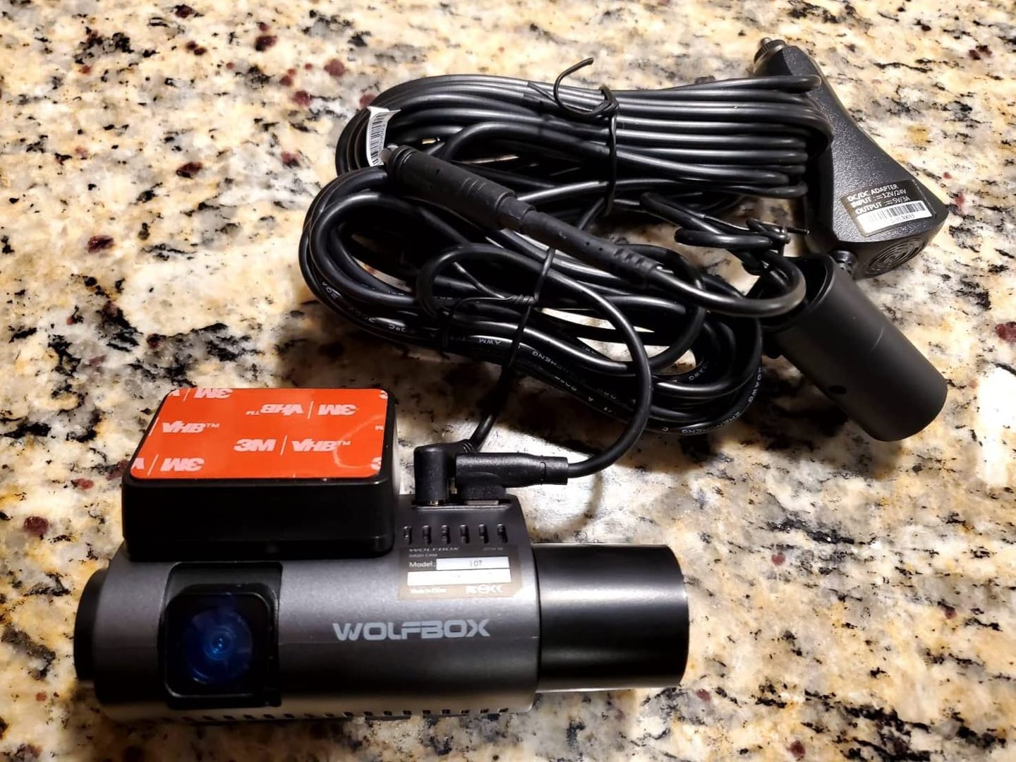 Customer photo review of i07 | 3 Channel 2.5K+1080P+1080P Dashboard Recorder Built-in GPS WiFi