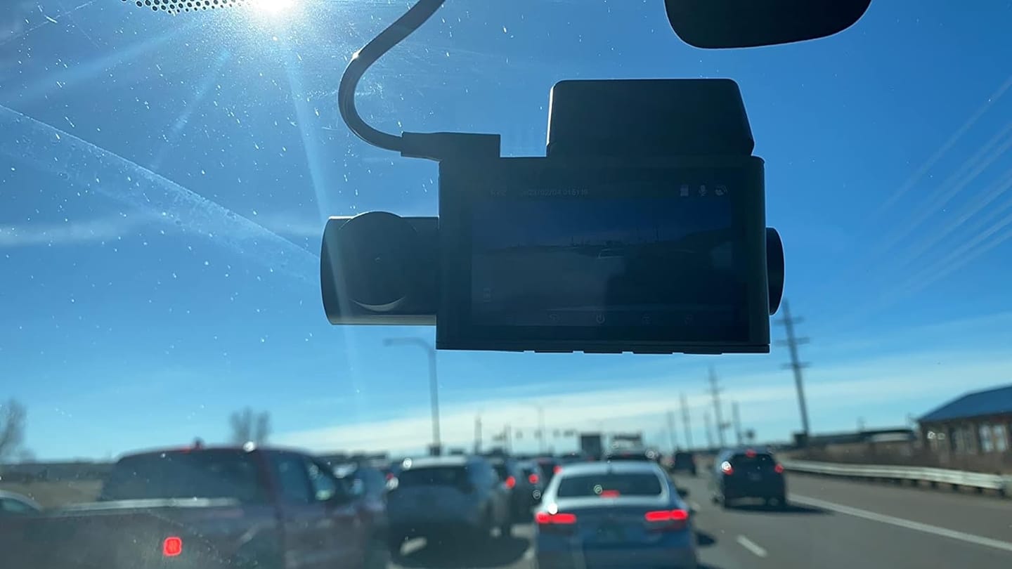 Customer photo review of i07 | 3 Channel 2.5K+1080P+1080P Dashboard Recorder Built-in GPS WiFi