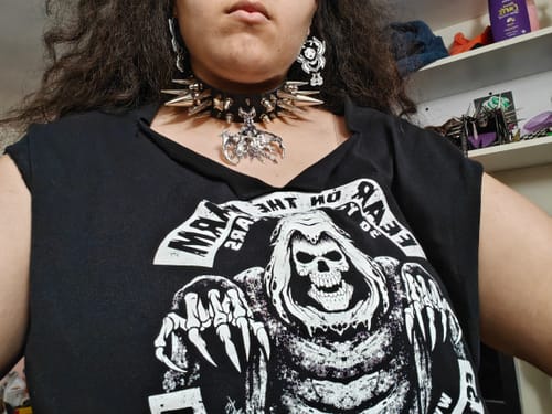 Customer photo review of Grim Reaper Choker