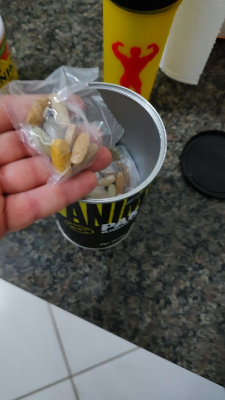 Customer photo review of Universal Nutrition Animal Training Pak - 44 Pack(s)