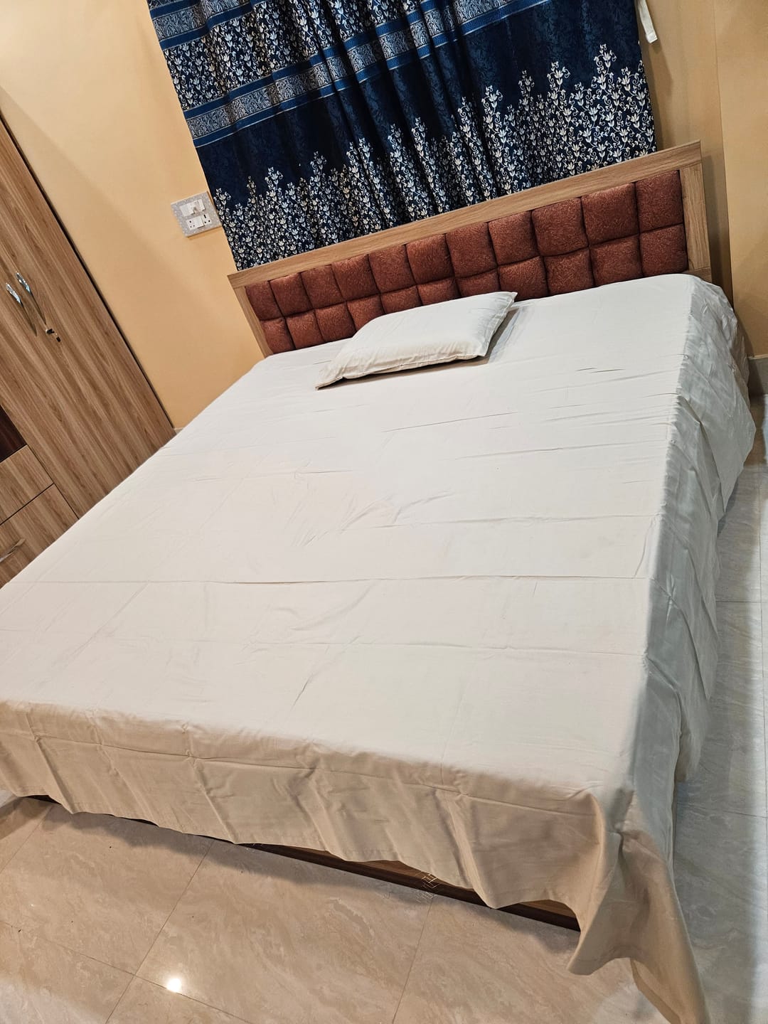 Customer photo review of Flo Super Soft Bedsheet