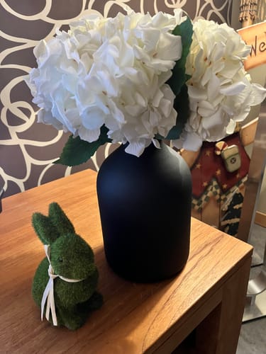 Customer photo review of Zijden Hortensia (4 Stengels) - Wit