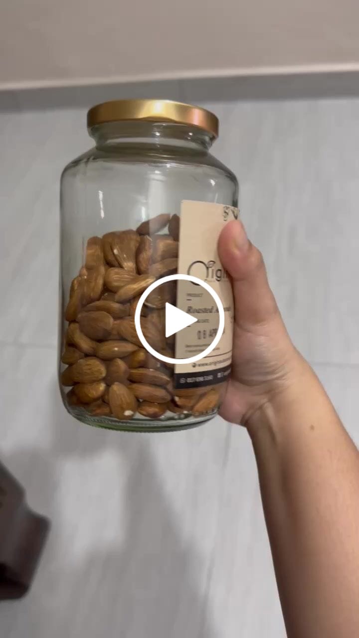 Customer video review of Roasted Almonds (USA) Nuts