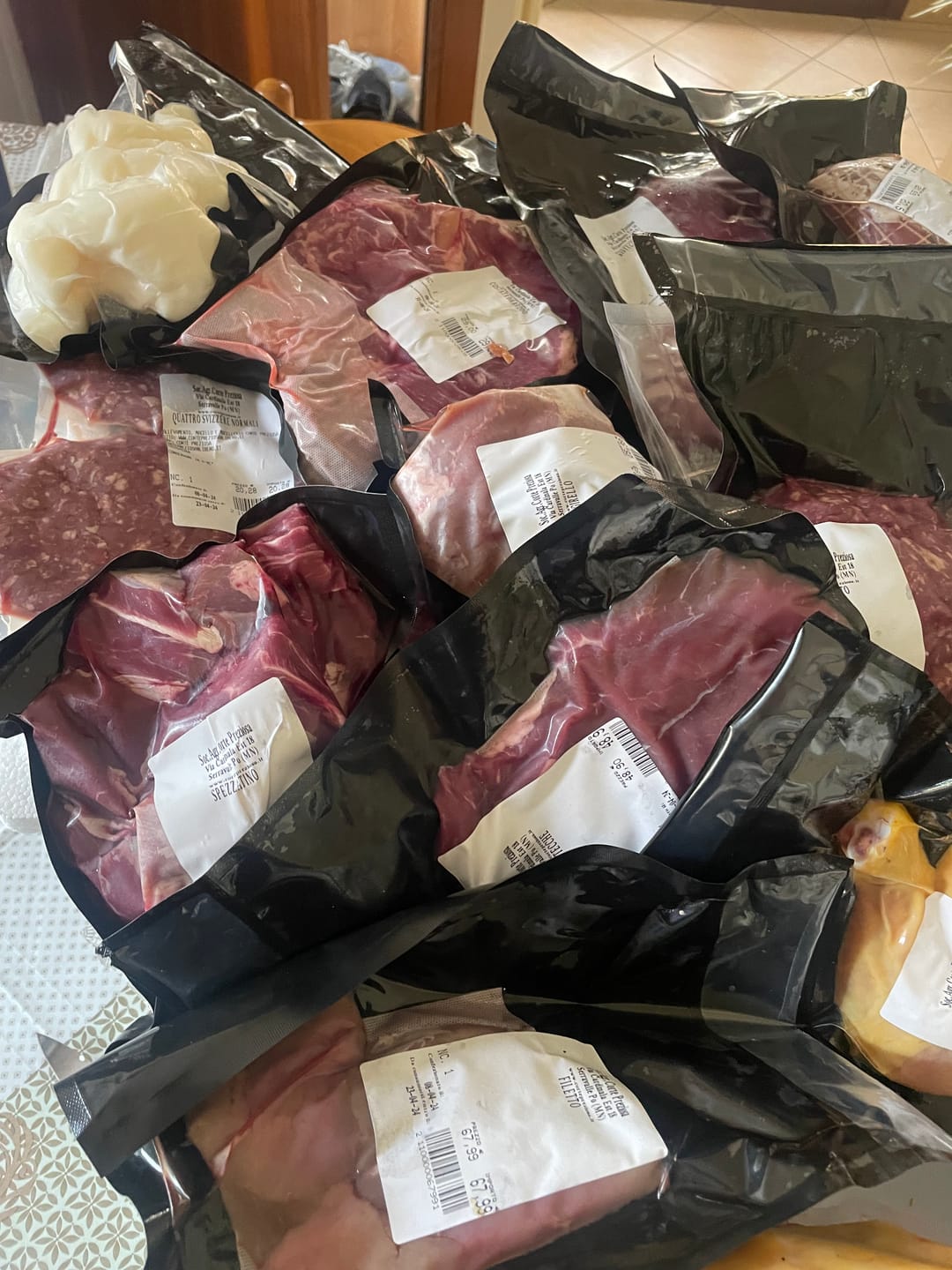 Customer photo review of Pacco Famiglia Scottona 6 Kg Grassfed