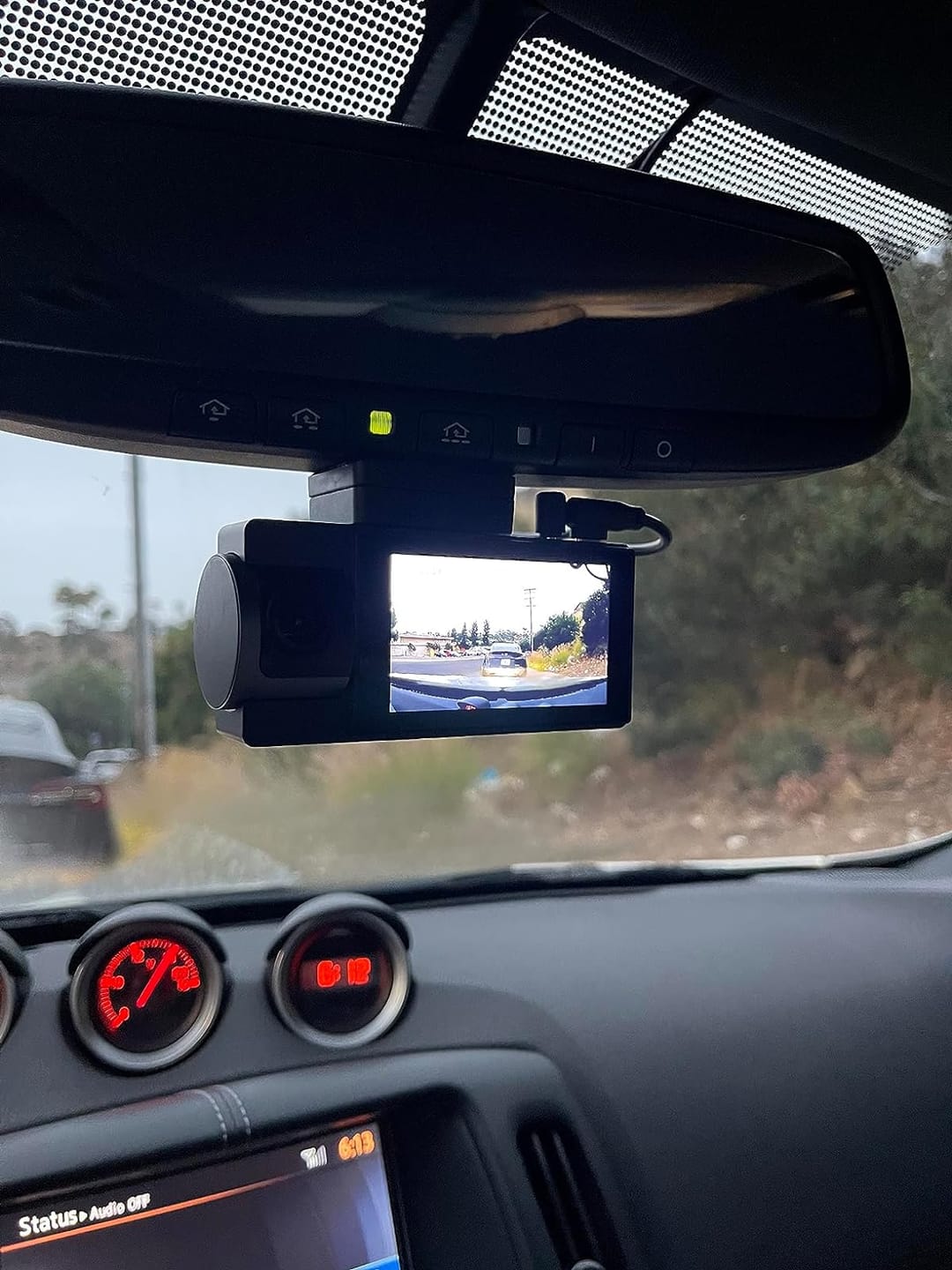 Customer photo review of WOLFBOX i17 4K+2.5K 5G WiFi Super IR Night Vision Dash Cam
