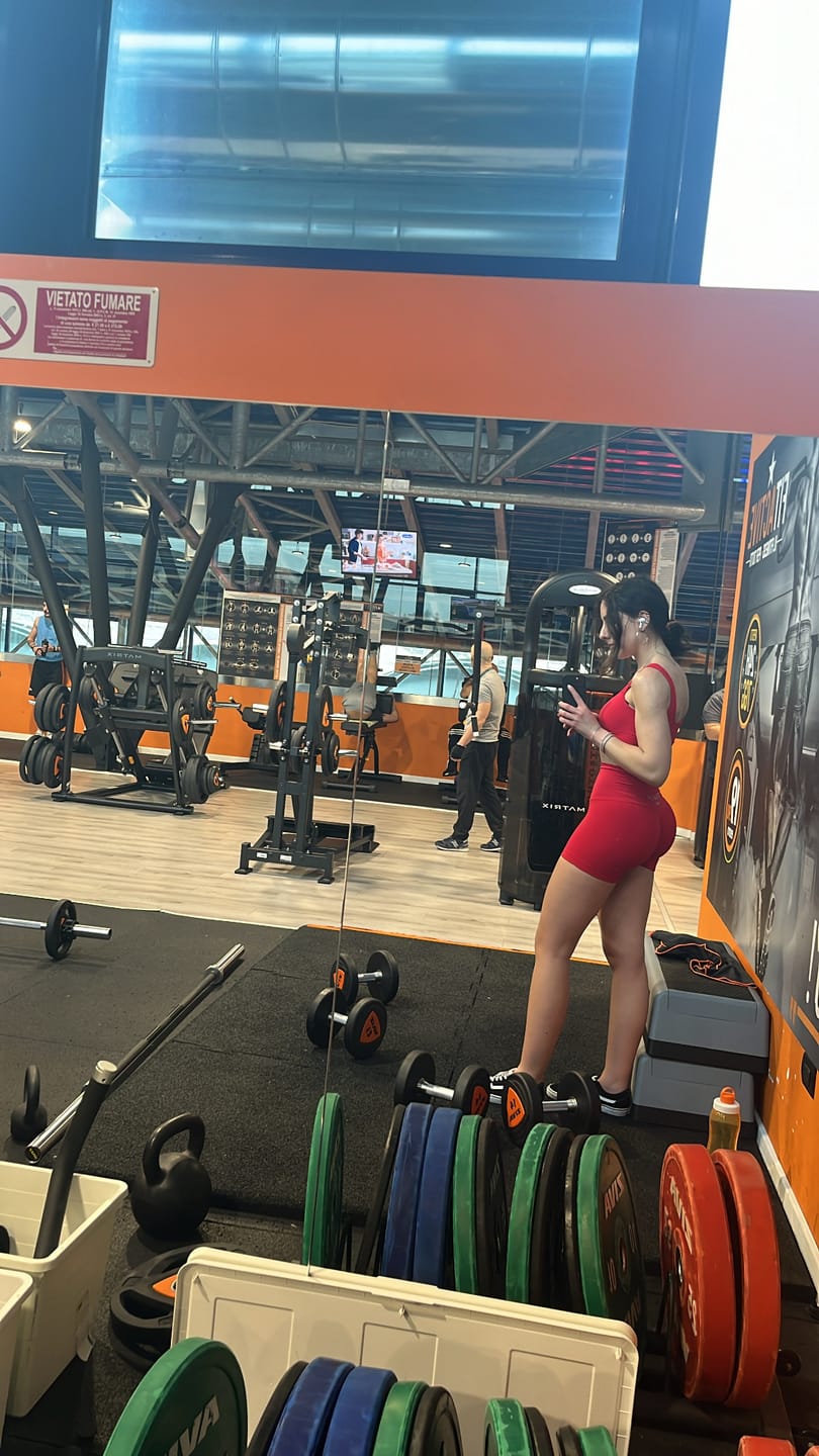 Customer photo review of Shorts CALIPSO Rosso Lampone Costine