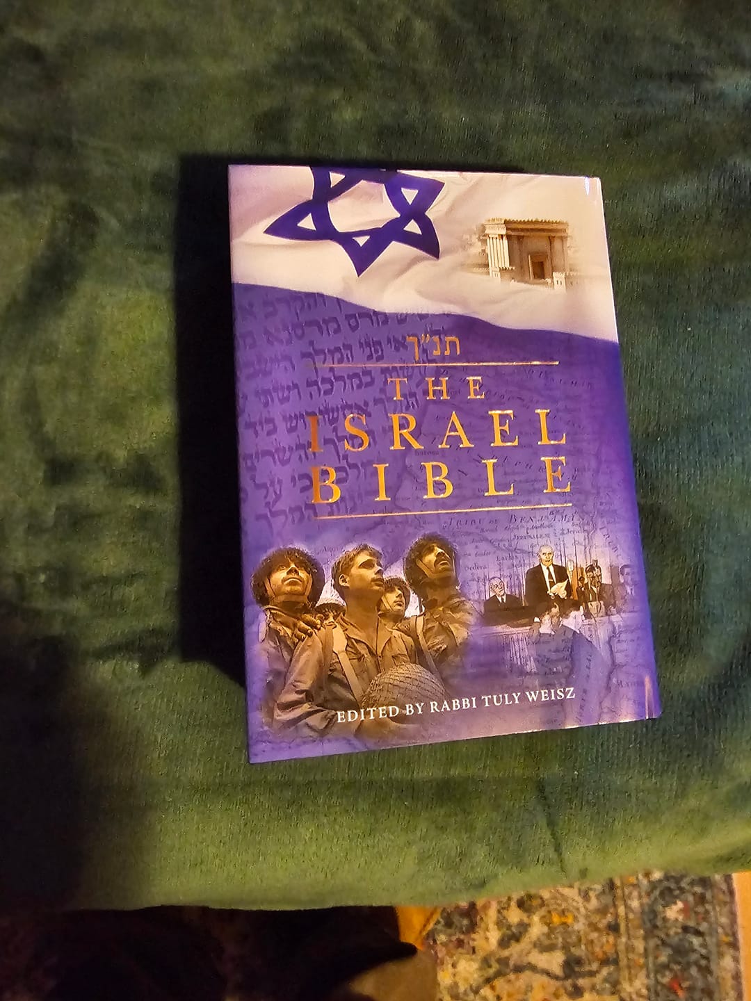 Customer photo review of Facebook SALE SPECIAL - The Israel Bible Hardcover