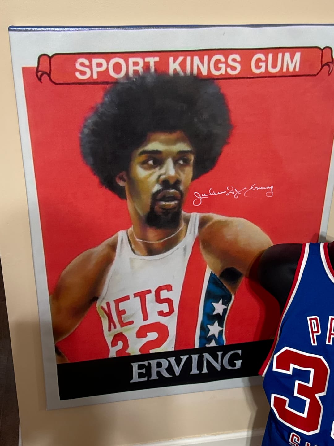 Customer photo review of Julius Erving Autograph Signing