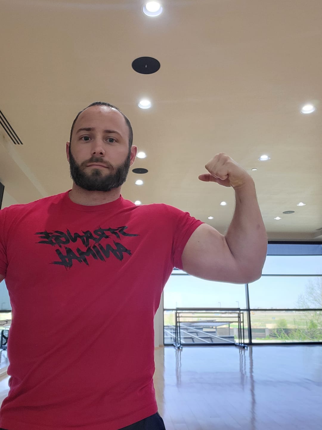 Customer photo review of Strange Animal T-Shirt