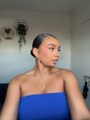 Customer photo review of Vrai piercing nez Stella