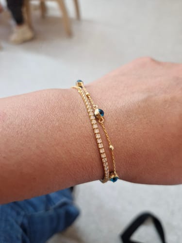 Customer photo review of Evil Eye Bracelet
