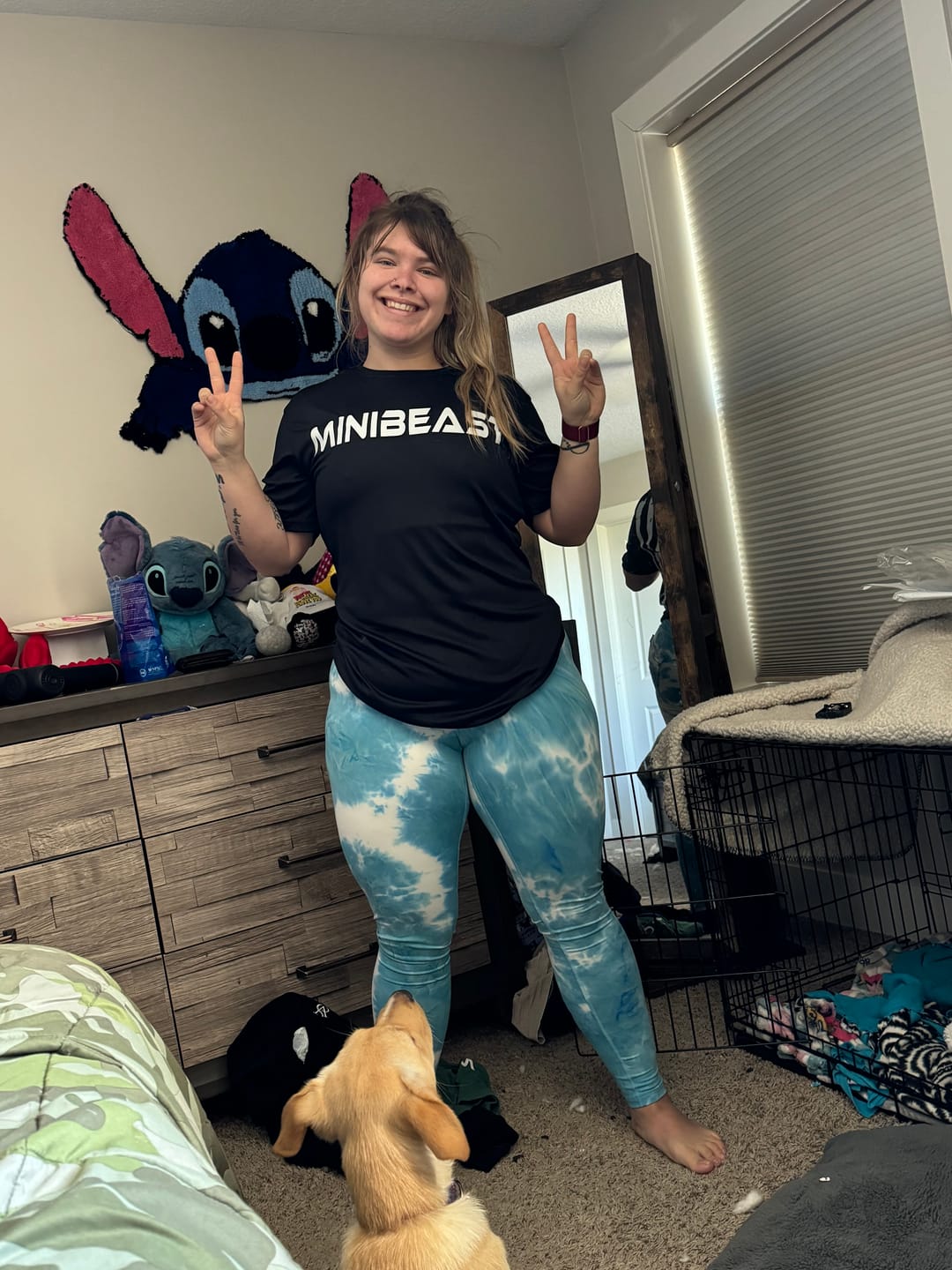 Customer photo review of USA Performance Unisex Tee
