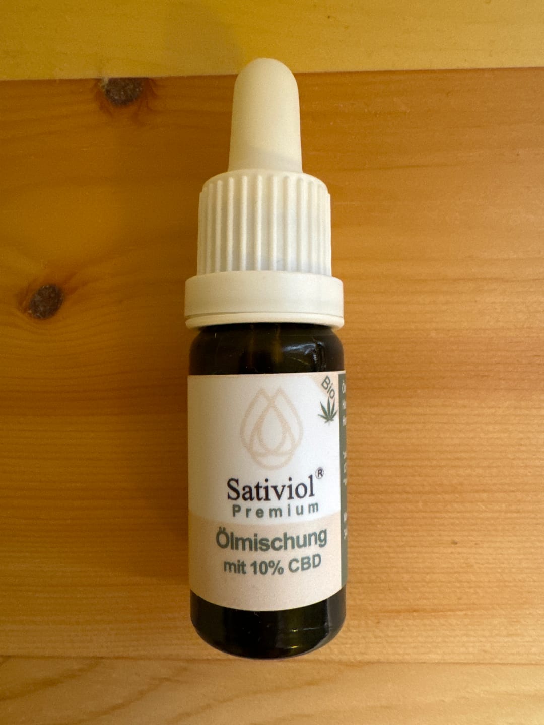Customer photo review of Sativiol® CBD-Öl 10% Vollspektrum