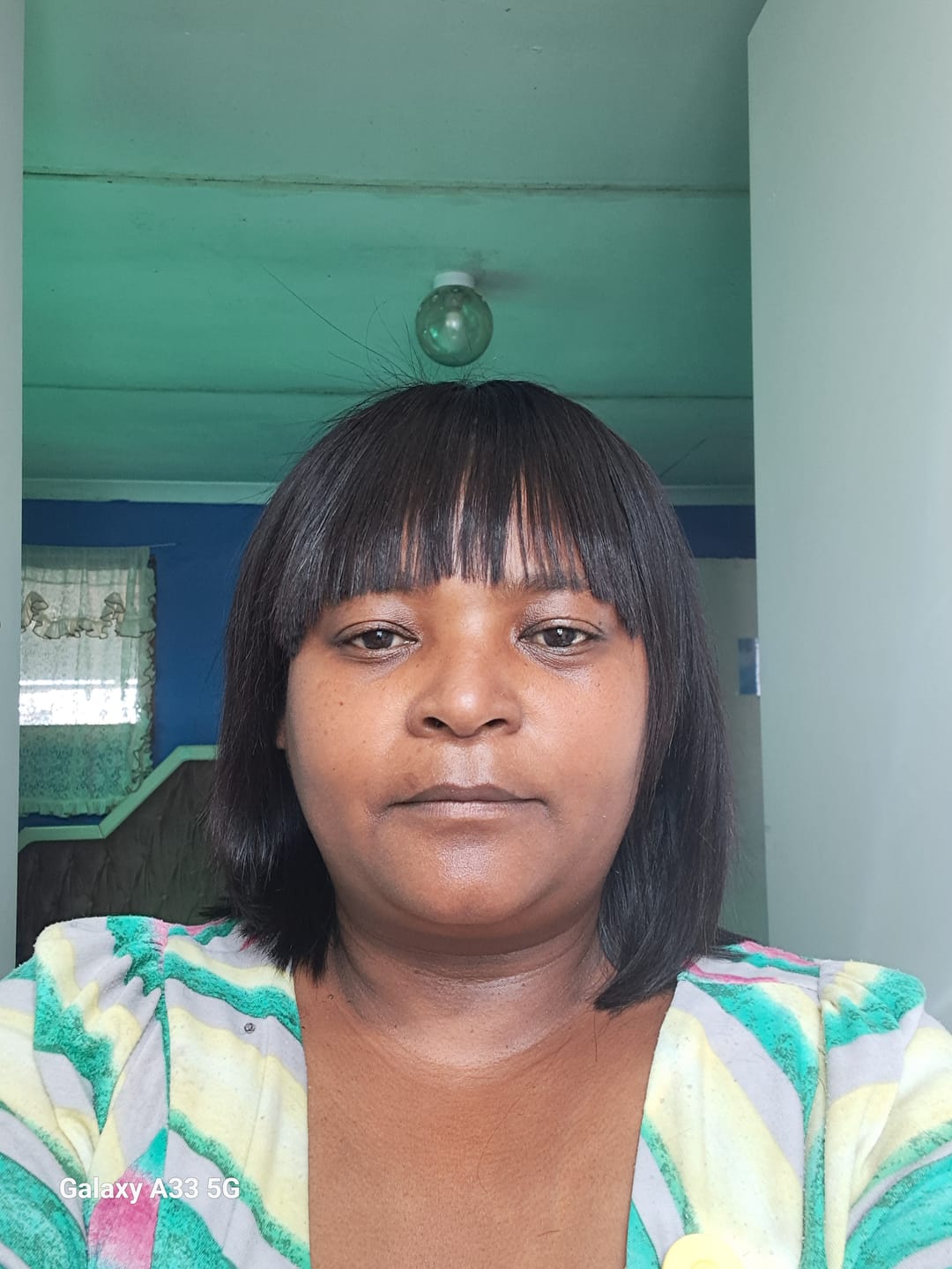 Customer photo review of Brazilian Fringe Bob - 8"