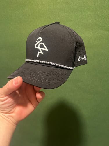 Customer photo review of Flamingo Hat - Black
