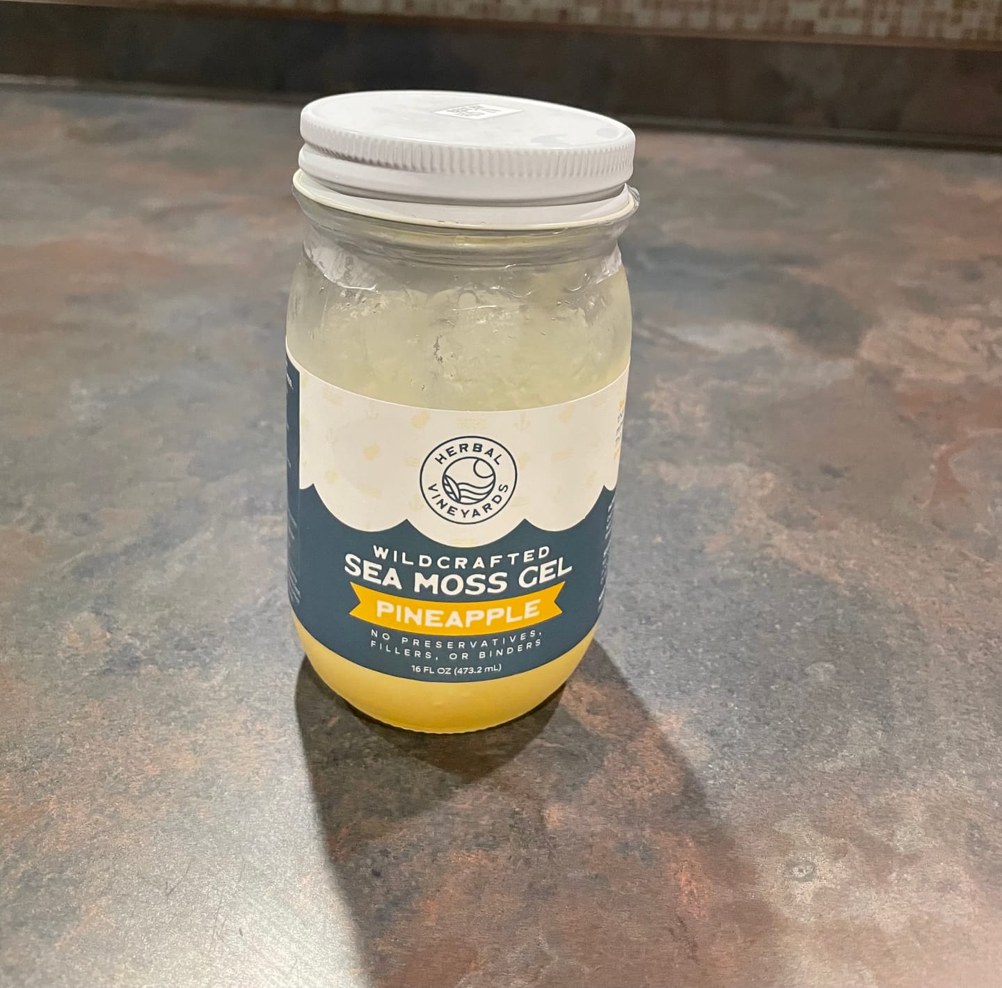 Customer photo review of EXCLUSIVE PINEAPPLE SEA MOSS GEL