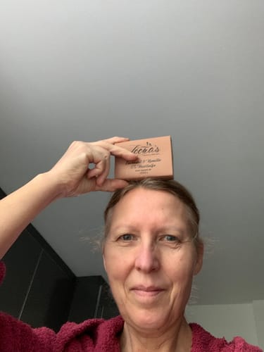 Customer photo review of 6% Lavendel & Kamille Haarseife (Milde Reinigung & Tiefenpflege)