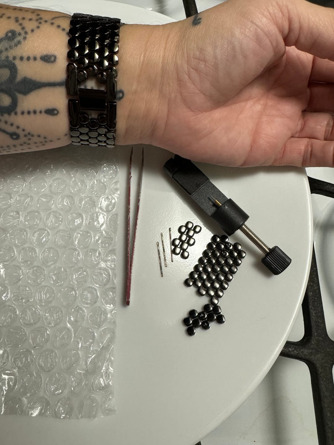 Customer photo review of Poseidon Stainless Band