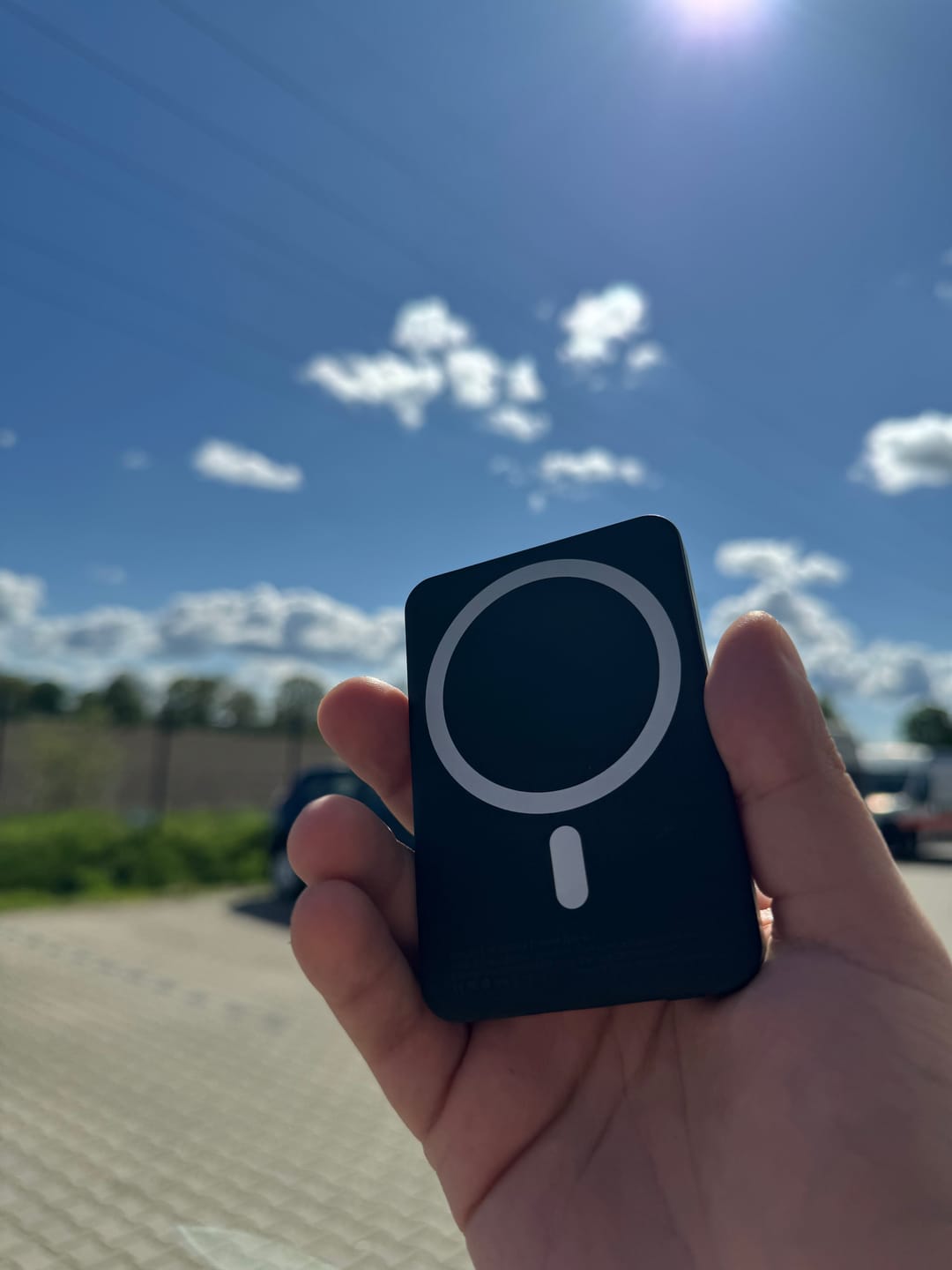 Customer photo review of SlimCharge Pro - Magnetische PowerBank