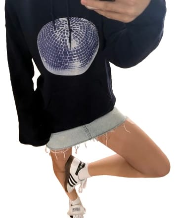 Customer photo review of 'Studio 54' hoodie