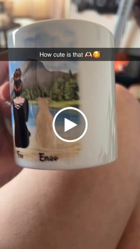 Customer video review of Girl & Dogs - Life is better with a dog Personalised Mug