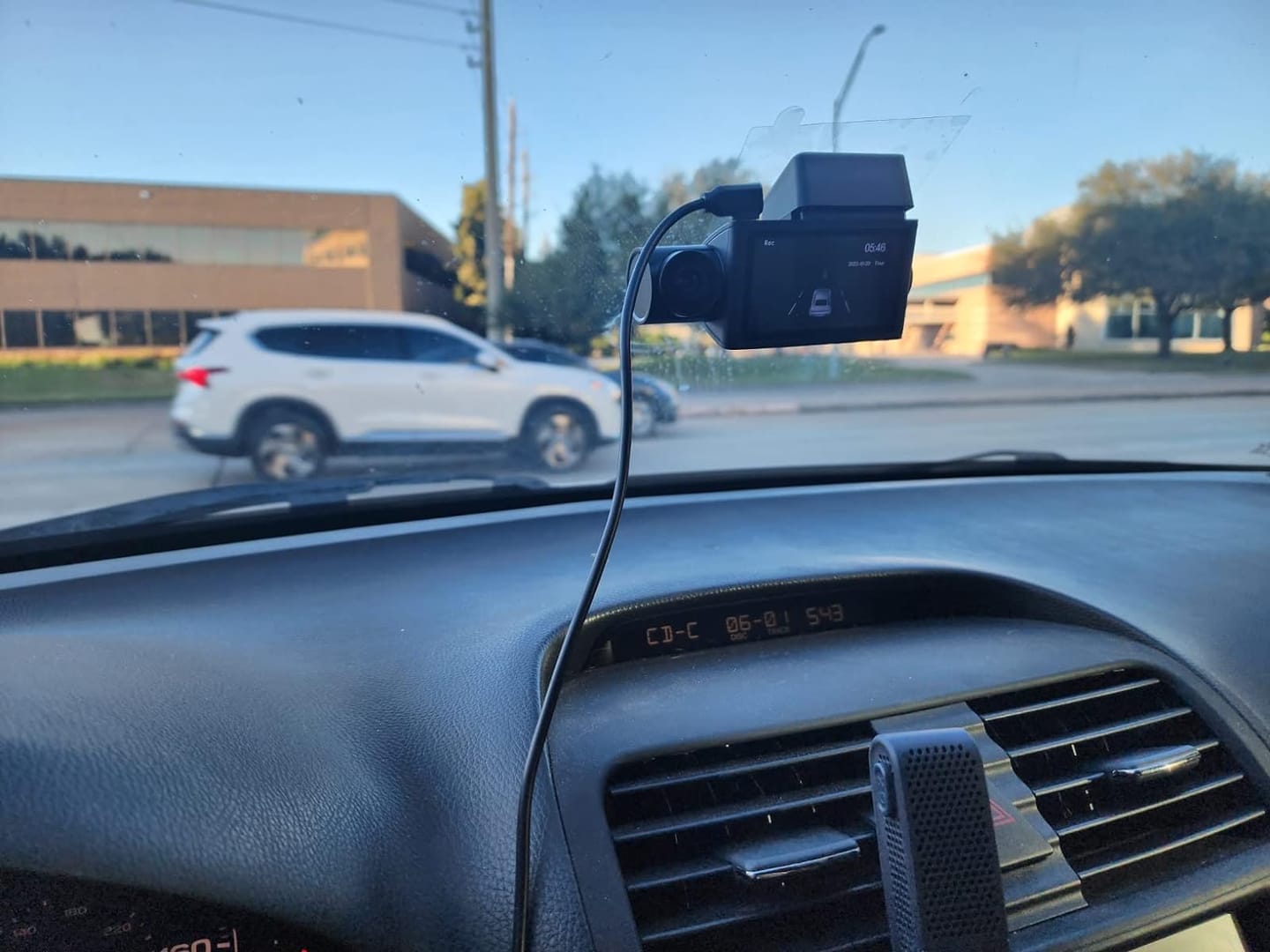 Customer photo review of i07 | 3 Channel 2.5K+1080P+1080P Dashboard Recorder Built-in GPS WiFi
