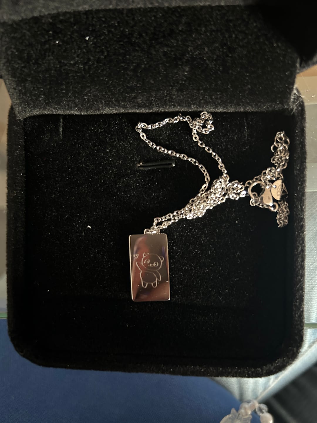 Customer photo review of Zeichnung | Plainkette + Gravur