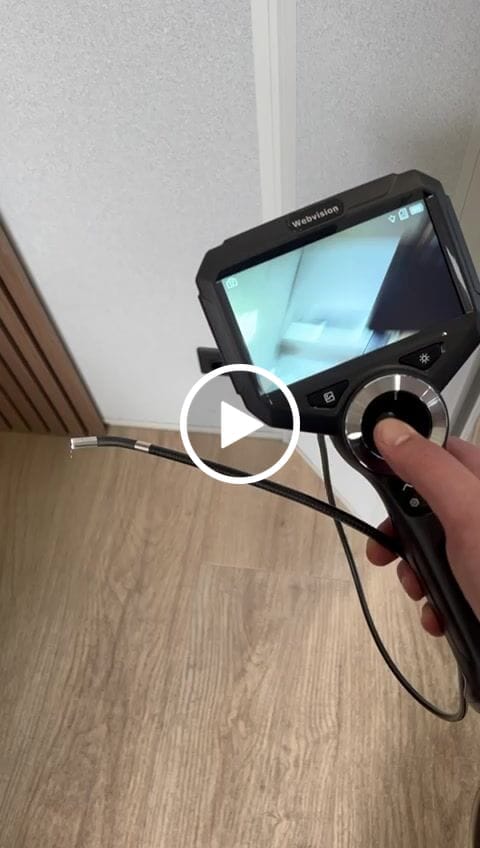 Customer video review of Webvision Endoskop Kamera mit Dual-Linse und 360° drehbarer Linse - FullHD 5MP Dual-Linse - 4,5" Bildschirm - 5M Kabel - Inspektionskamera - IP68