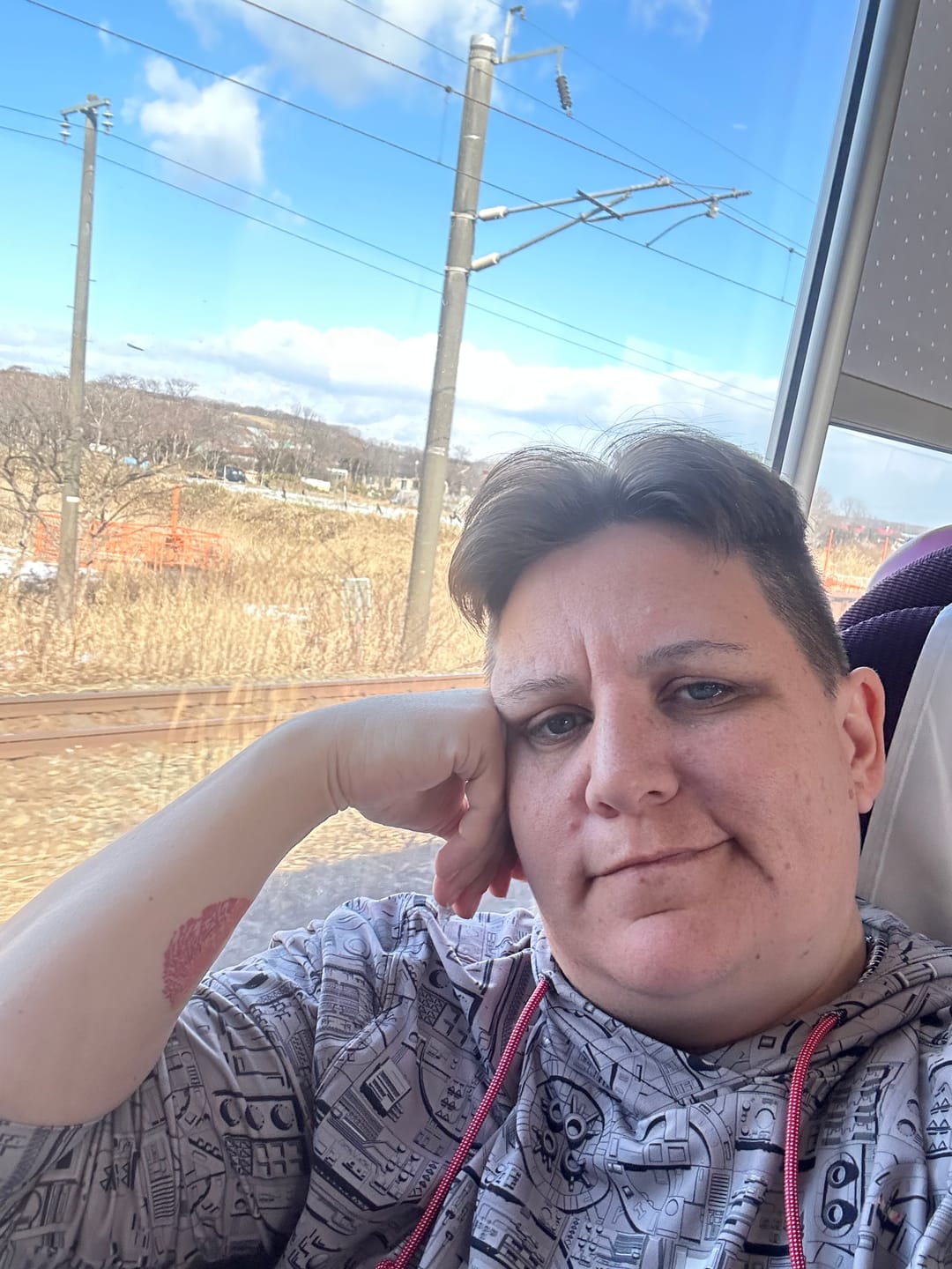 Customer photo review of Star Wars™ "That's No Moon" – Performance Hoodie