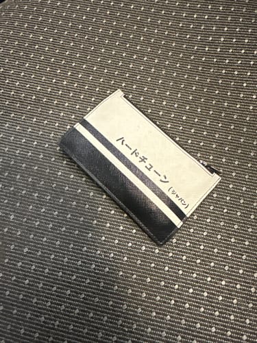 Customer photo review of Toyota AE86 Tatsumi Leather Wallet