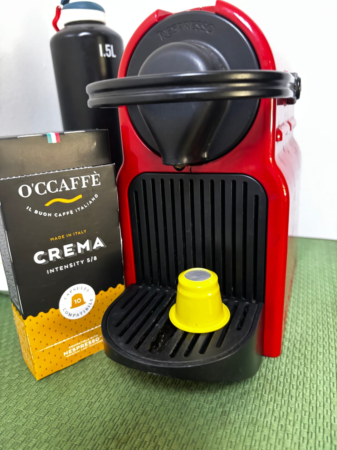 Customer photo review of Pack Occaffe 120 Cápsulas Aluminio Compatibles para Nespresso