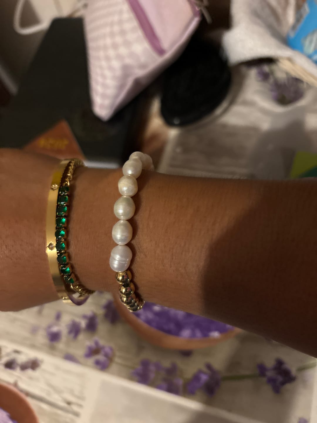 Customer photo review of Pulsera Clementine